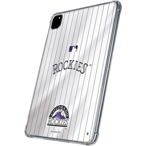 MLB Colorado Rockies Home Jersey iPad Pro 11in (2024) Clear Case